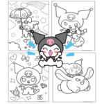 Kuromi Coloring Pages.png